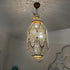 Moroccan brass chandelier, Moroccan hanging lamp (PL 10015)